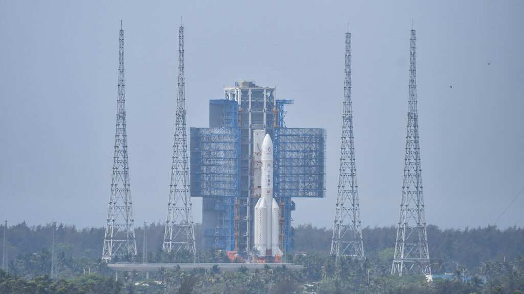 China lands spacecraft on Moon's far side to collect rocks