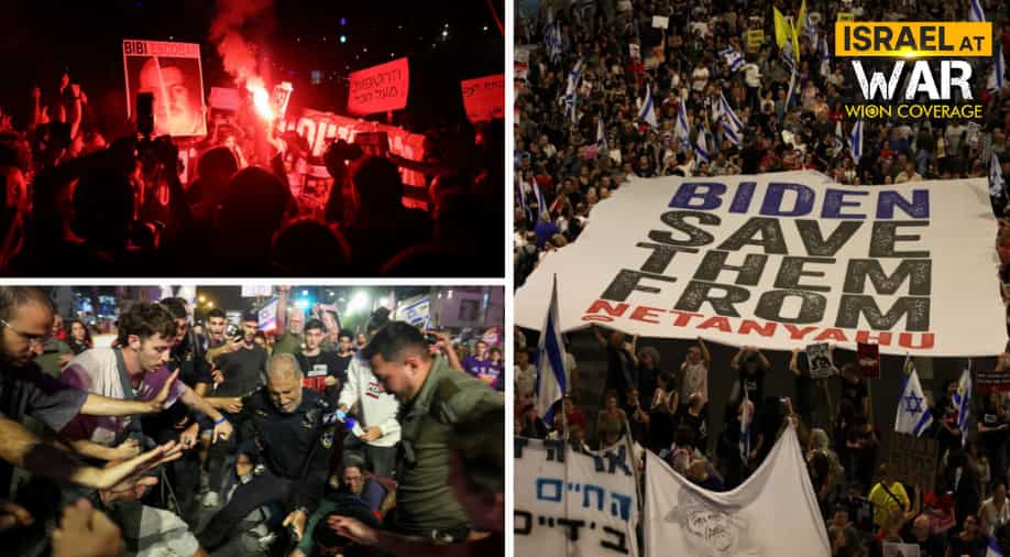 ‘Biden save them from Netanyahu’: 120,000 rally in Tel Aviv against Israeli govt, demand hostage deal ‘Biden save them from Netanyahu’: 120,000 rally in Tel Aviv against Israeli govt, demand hostage deal