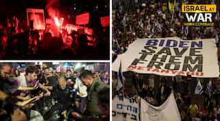 ‘Biden save them from Netanyahu’: 120,000 rally in Tel Aviv against Israeli govt, demand hostage deal