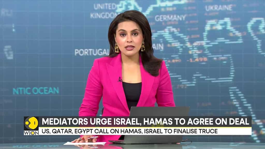 Israel war: Mediators urge Israel & Hamas to agree on ceasefire deal