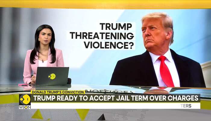 Donald Trump's conviction: Trump ready to accept jail term over charges