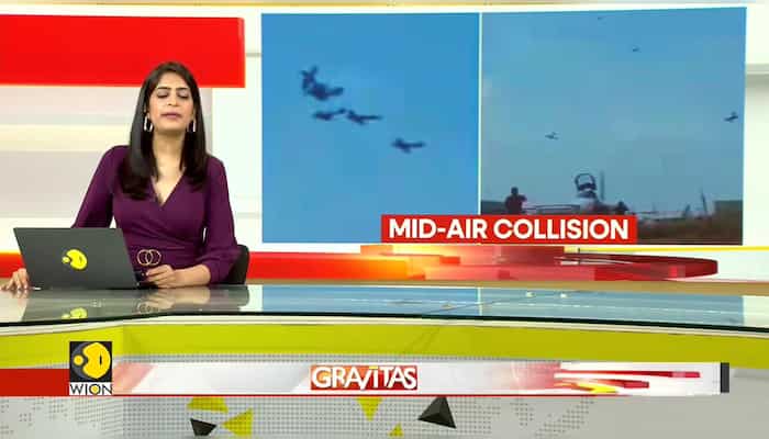 Gravitas: On Camera: Planes collide mid-air in Portugal |