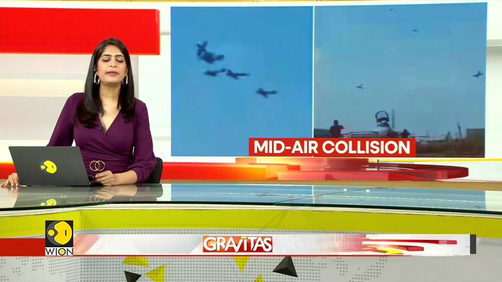 Gravitas: On Camera: Planes collide mid-air in Portugal |