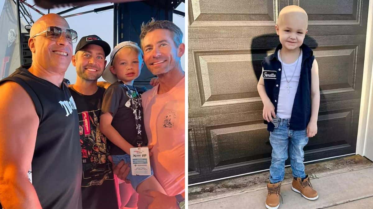 Vin Diesel surprises 4-year-old Fast & Furious superfan battling Leukemia Vin Diesel surprises 4-year-old Fast & Furious superfan battling Leukemia