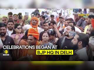 Lok Sabha election result 2024: BJP Headquarters shrouded in colours in victory