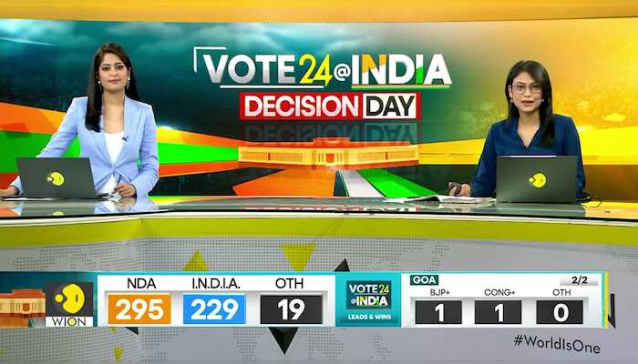 India Election Results: Indian stocks crash from record highs, Sensex crashes nearly 4,000 points