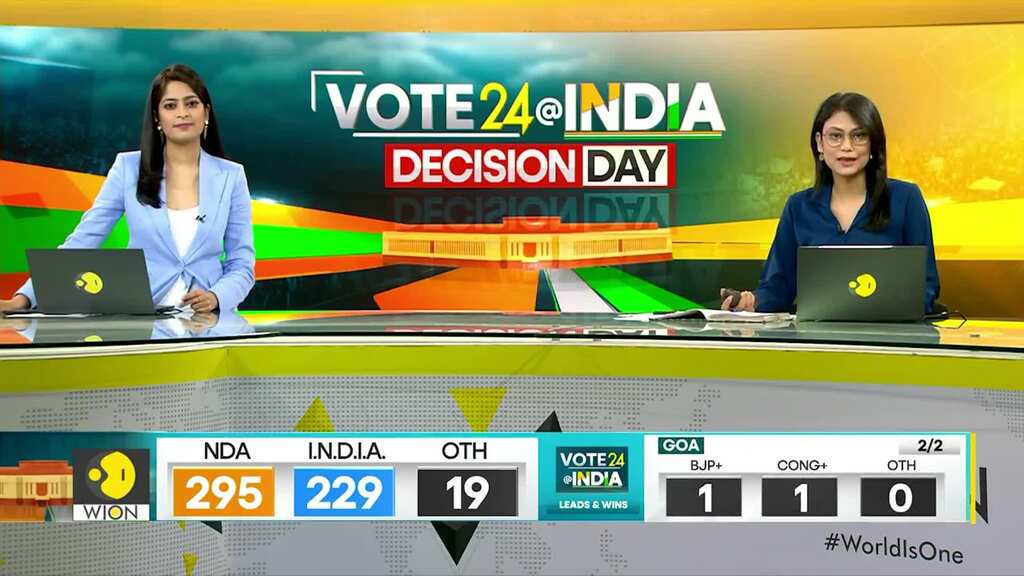 India Election Results: Indian stocks crash from record highs, Sensex crashes nearly 4,000 points