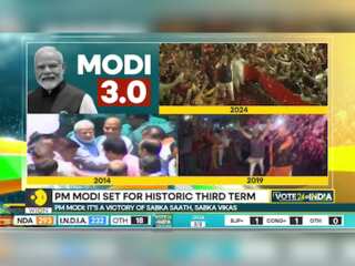 India Election Results: PM Modi claims historic third term, calls it "victory of developed India"
