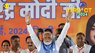 Narendra Modi hits a hat-trick as India's PM, but the victory trumpet is mellow