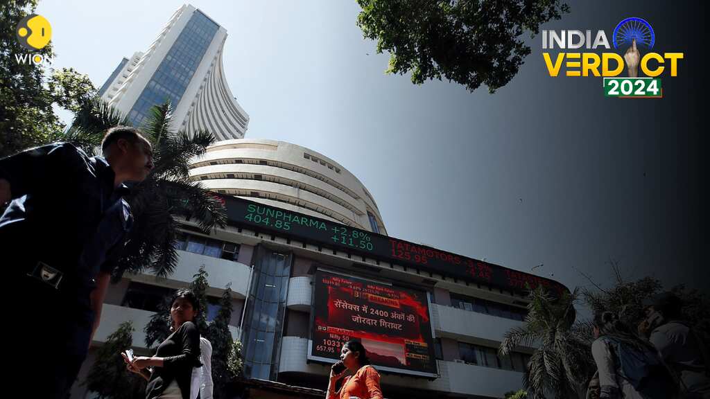 Indian stock market suffers worst session in four years amid BJP not getting clear verdict