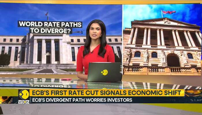 ECB's first rate cut signals economic shift