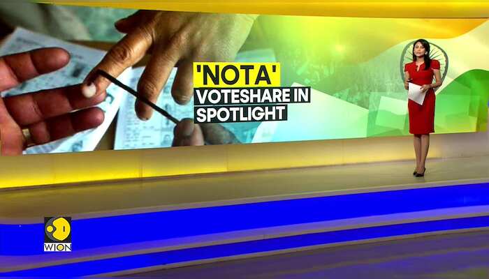 NOTA vote share in spotlight: NOTA wins second position in Madhya Pradesh's Indore