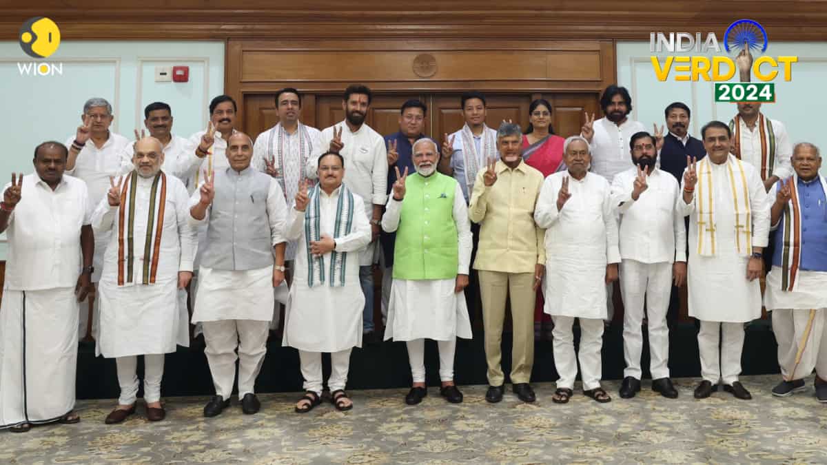Lok Sabha Polls: Modi formally elected as alliance leader by all NDA partners Lok Sabha Polls: Modi formally elected as alliance leader by all NDA partners