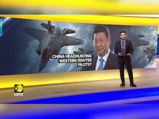 China aggressively headhunting Western fighter pilots to train aviators