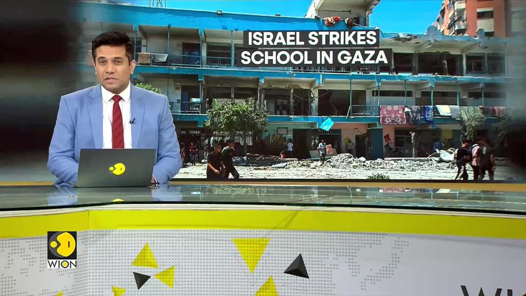 Gaza health ministry confirmed 40 killed in Israeli strike on Nuseirat school