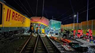Ukraine-bound train crashes in Czech city Pardubice; 4 dead, dozens injured