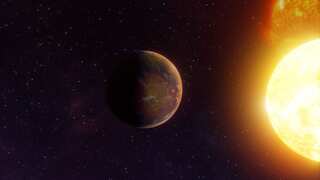 This exoplanet is being bombarded with radiation by its giant star. This hints our Earth will...