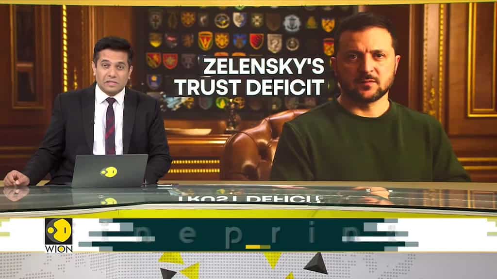 Russia-Ukraine war: Trust in Zelensky at wartime low, shows survey