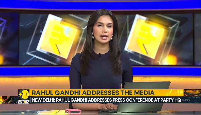 Rahul Gandhi accuses BJP of 'market manipulation'
