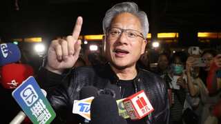 Watch: Woman asks Nvidia CEO Jensen Huang to autograph her chest, he obliges hesitantly