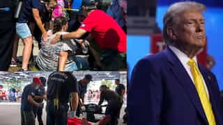 11 hospitalised for heat exhaustion at Trump rally in Arizona