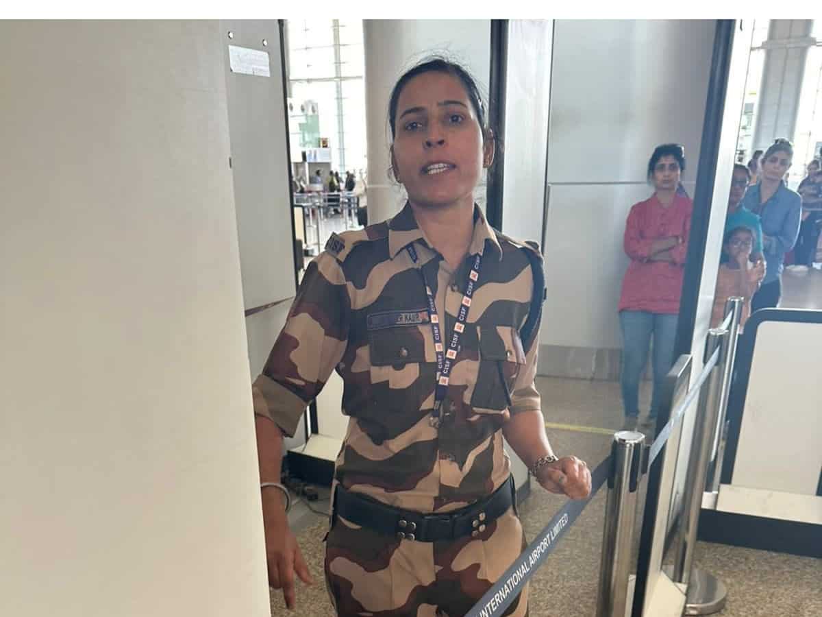 Kulwinder Kaur, the CISF constable who 'slapped' Kangana Ranaut at Chandigarh airport