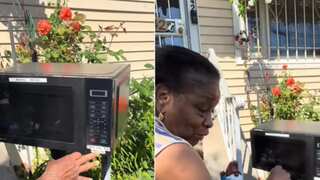 Microwave or mailbox? US grandma’s quirky recycling idea takes internet by storm