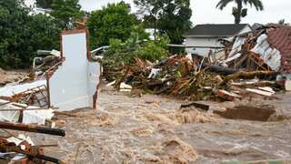 South African floods kill at least 22 people