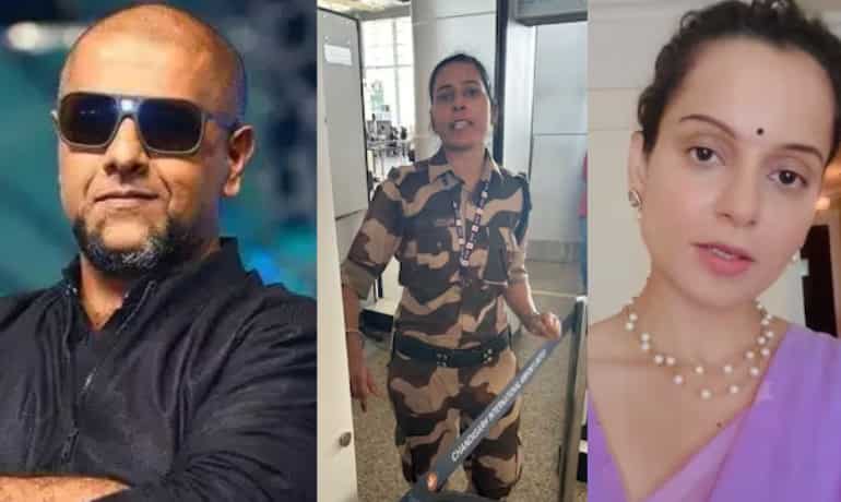 Kangana slap incident: Vishal Dadlani promises job to CISF guard