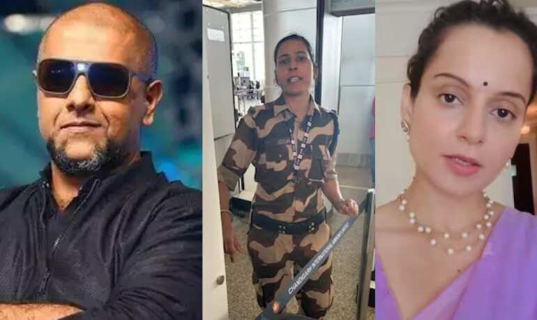 Kangana slap incident: Vishal Dadlani promises job to CISF guard