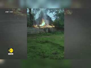 Manipur violence: Many houses set ablaze in villages in Jiribam district