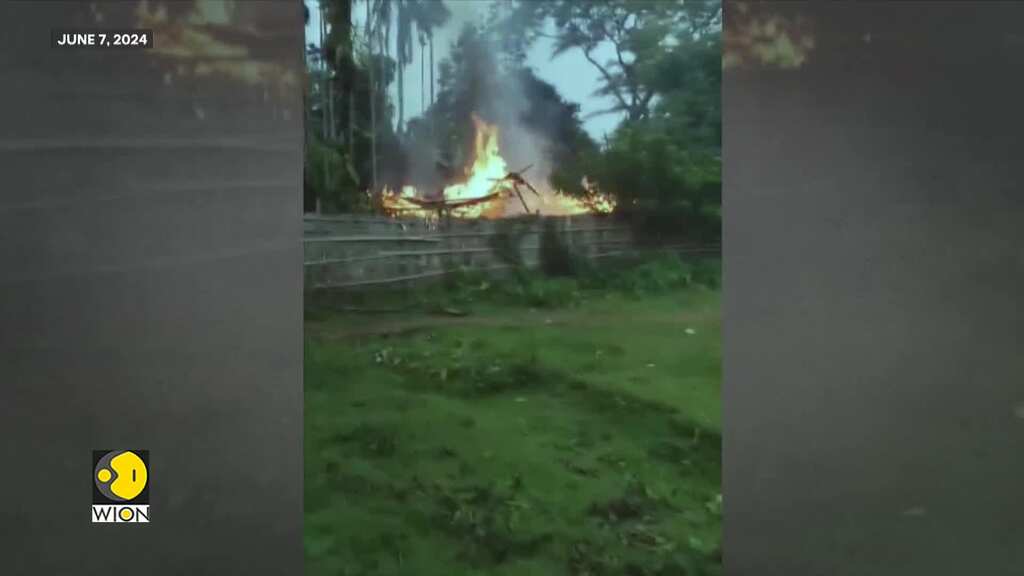 Manipur violence: Many houses set ablaze in villages in Jiribam district