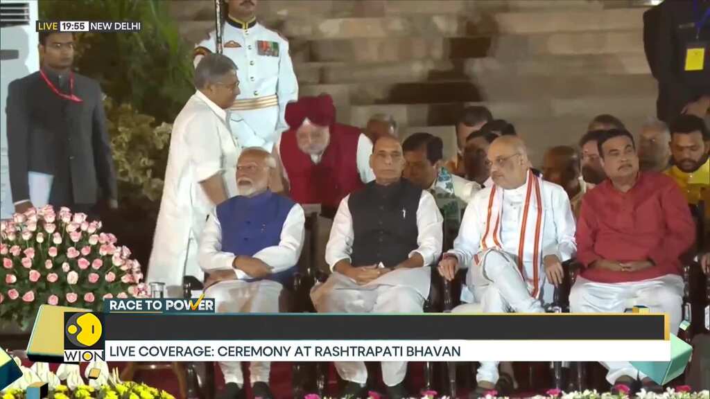 Modi oath-taking ceremony: Sarbananda Sonowal, Ram Mohan Naidu take oath as Union Cabinet Ministers