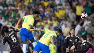 Endrick’s injury-time goal helps Brazil beat Mexico in Copa America friendly