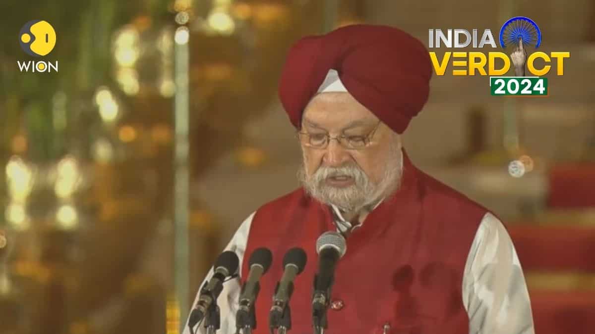Hardeep Singh Puri, former diplomat, takes oath as Union Minister in Modi 3.0 cabinet Hardeep Singh Puri, former diplomat, takes oath as Union Minister in Modi 3.0 cabinet