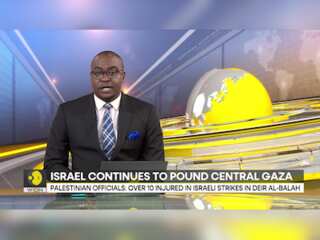 Israel war: Israel continues to pound central Gaza