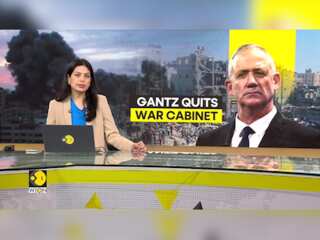 Israel war: Netanyahu 'preventing' true victory in Gaza, says Gantz as he exits war cabinet