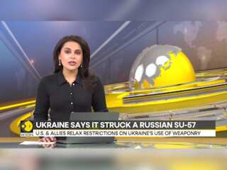 Russia-Ukraine war: Ukraine says it hit a stealth fighter jet SU-57 inside Russia