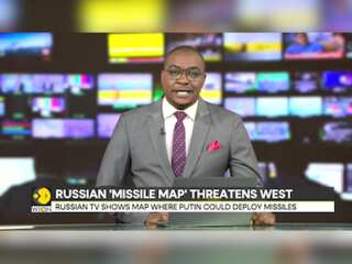Russia-Ukraine war: Russian TV shows map where Putin could deploy missiles