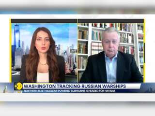 Russia's state TV airs maps of missile targets