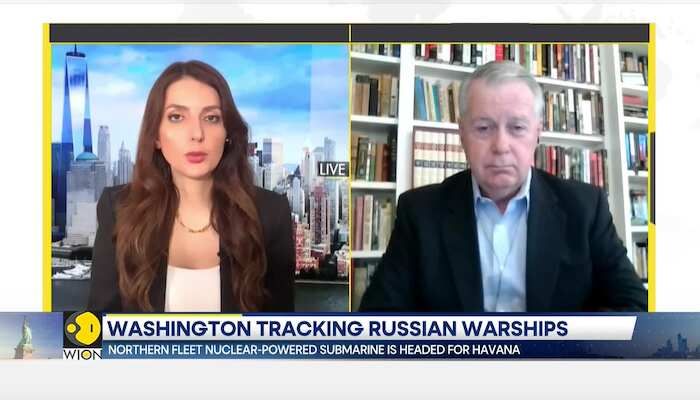 Russia's state TV airs maps of missile targets