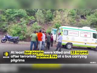 Reasi terror attack: 10 dead, 33 injured as terrorists open fire at bus carrying pilgrims in J&K