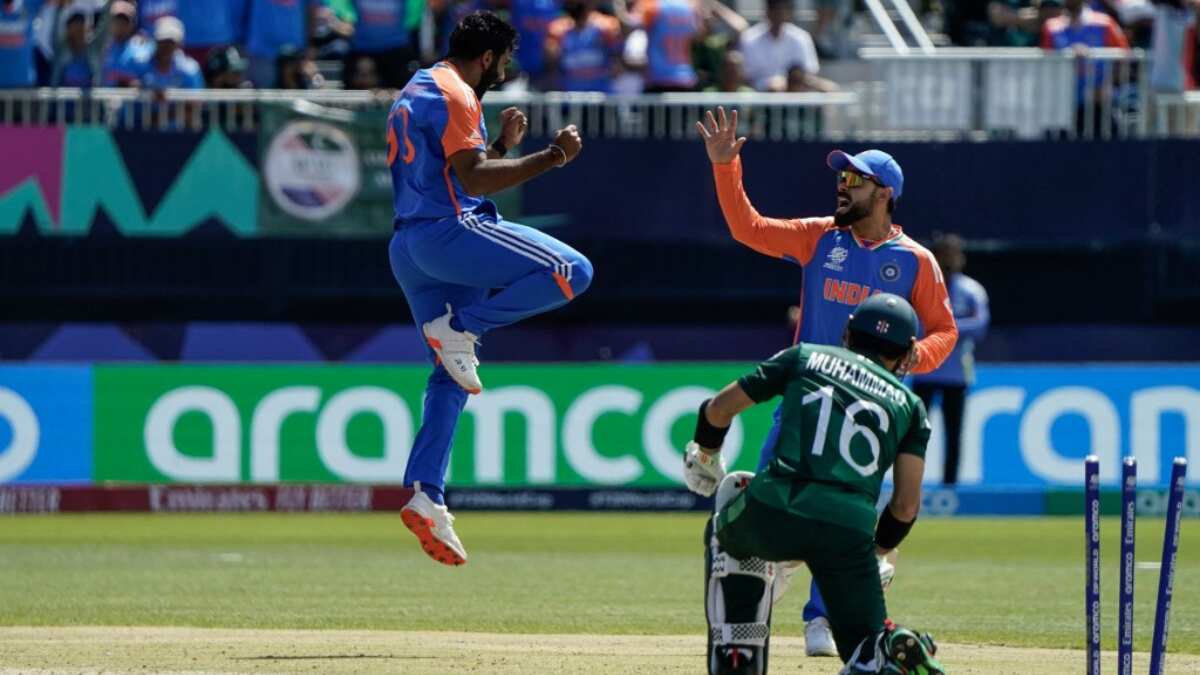 T20 World Cup: Bumrah's heroics help India floor arch-rivals Pakistan in low-scoring thriller