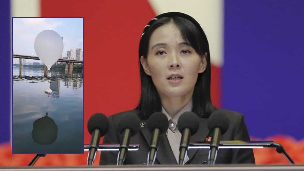 North Korea sends more trash balloons to South amidst warning of 'new counteraction' by Kim Yo Jong North Korea sends more trash balloons to South amidst warning of 'new counteraction' by Kim Yo Jong