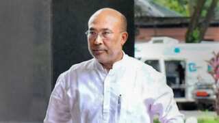 Manipur MLAs in Delhi; Chief Minister Biren Singh dismisses resignation speculations