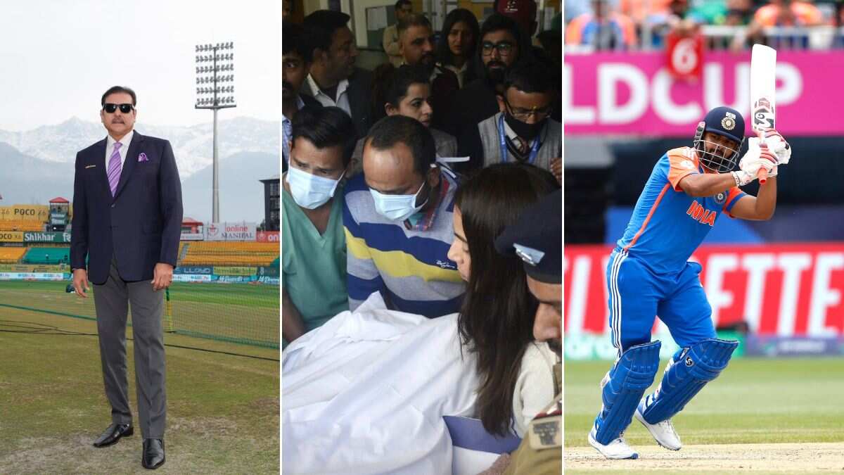 ‘I had tears in my eyes’ – Ravi Shastri recalls reacting to Rishabh Pant’s 'horrific road accident' ‘I had tears in my eyes’ – Ravi Shastri recalls reacting to Rishabh Pant’s 'horrific road accident'