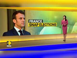 President Macron calls for snap elections after EU poll defeat