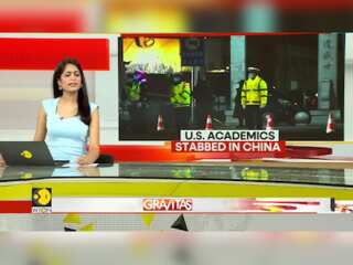 Gravitas | Four US college instructors stabbed in China while visiting Public Park