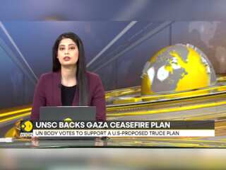UN body votes to support a U.S-proposed truce plan on Gaza ceasefire