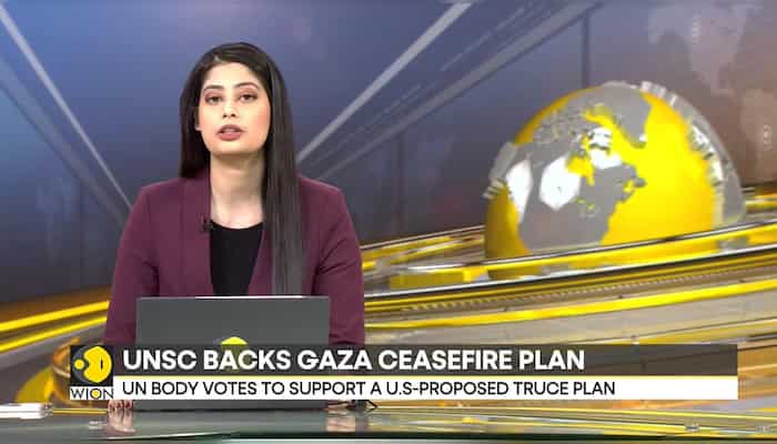 UN body votes to support a U.S-proposed truce plan on Gaza ceasefire